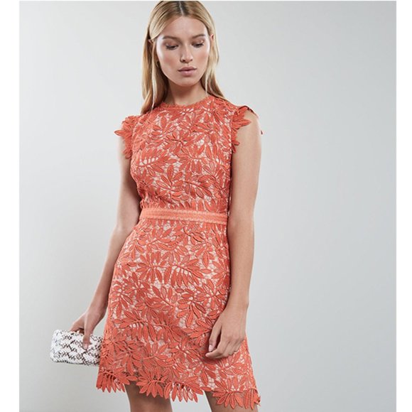 Reiss Dresses & Skirts - Reiss Maika Open Back Crochet Lace Dress